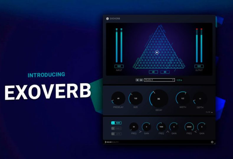 [三维声场空间感知混响]Dear Reality Exoverb v1.3.0 [WiN, MacOSX]-vst音频站