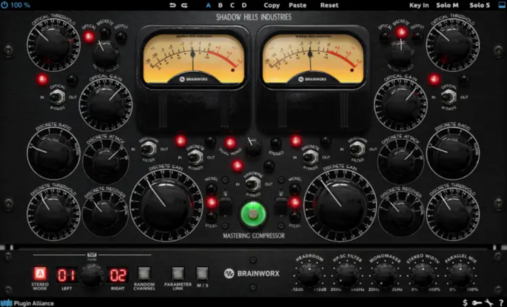[顶级硬件母带压缩器]Plugin Alliance Shadow Hills Mastering Compressor v1.6.0 [WiN, MacOSX]-vst音频站
