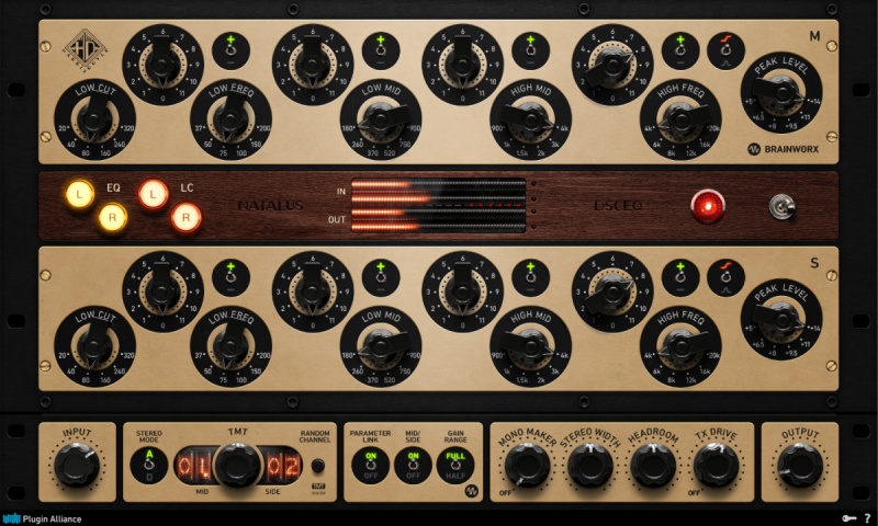 [动态立体声控制台均衡器]Plugin Alliance Harris Doyle Natalus DSCEQ v1.1.1 [WiN, MacOSX]-vst音频站