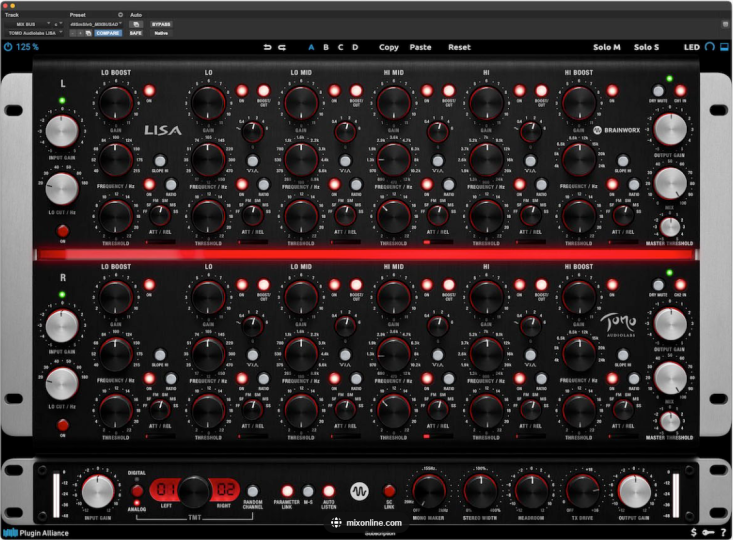 [全模拟动态均衡器]Plugin Alliance TOMO Audiolabs LISA v1.2.1 [WiN, MacOSX]-vst音频站