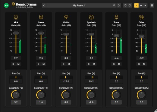 [实时鼓组分离插件]Acon Digital Remix v1.0.5 [WiN、MacOSX]-vst音频站