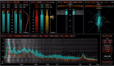 [多功能音频测量仪器]Plugin Alliance SPL HawkEye v1.1.0 [WiN, MacOSX]-vst音频站