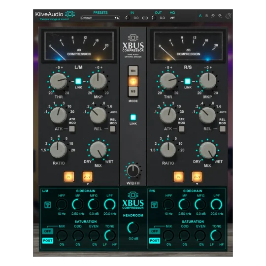 [最受推崇的总线压缩器]Kiive Audio XBus v1.0.1 [WiN, MacOSX]-vst音频站