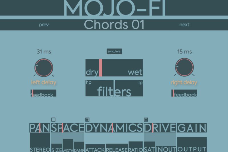 [多效延迟插件]Red Sounds Mojo Fi [WiN, MacOSX]-vst音频站