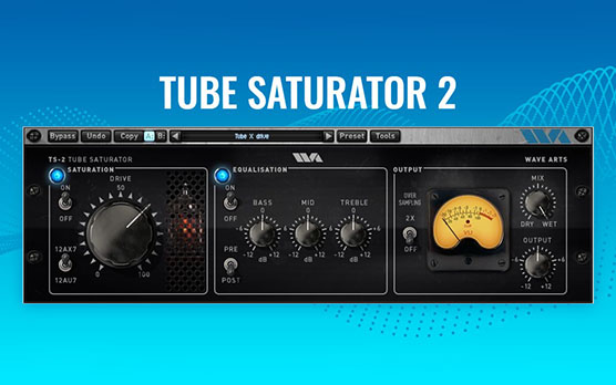 [电子管饱和放大器插件] Wave Arts Tube Saturator 2 v2.18 REPACK-TeamCubeadooby [WiN]-vst音频站