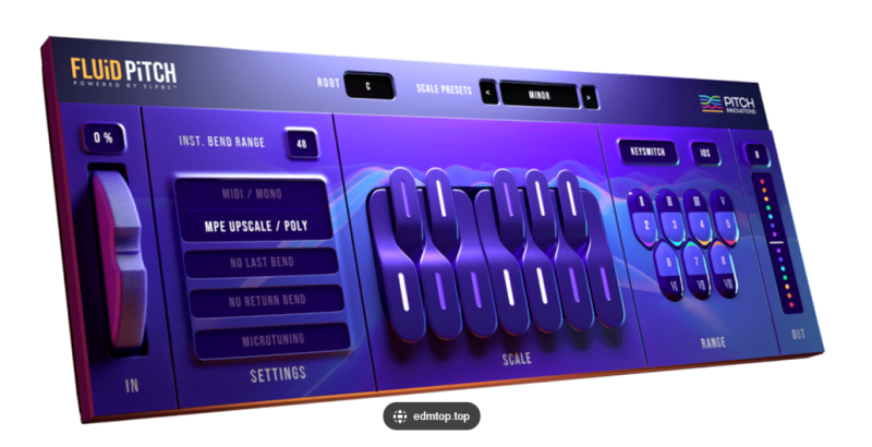 [弯音轮工具]Pitch Innovations Fluid Pitch v1.5.0-TeamCubeadooby [WiN]-vst音频站