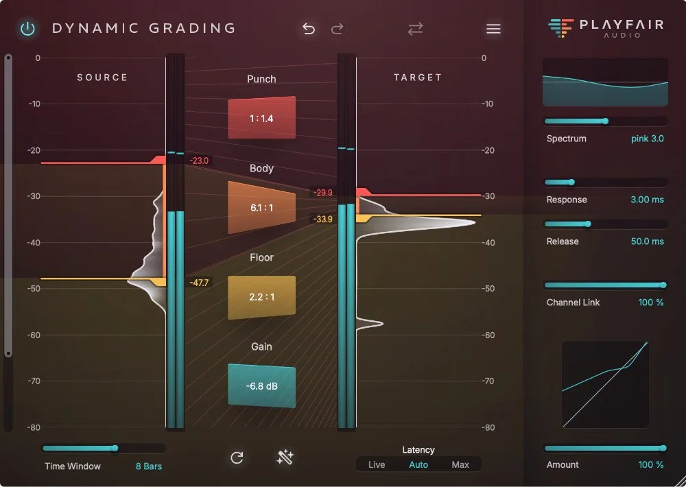 [AI动态处理器]Playfair Audio Dynamic Grading 2 v2.0.3 [WiN, MacOSX]-vst音频站