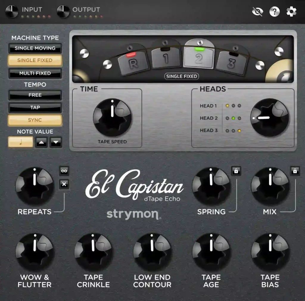 [磁带回声延迟效果器插件]Strymon El Capistan v1.0.0/v1.0.2 ARM [WiN, MacOSX]-vst音频站
