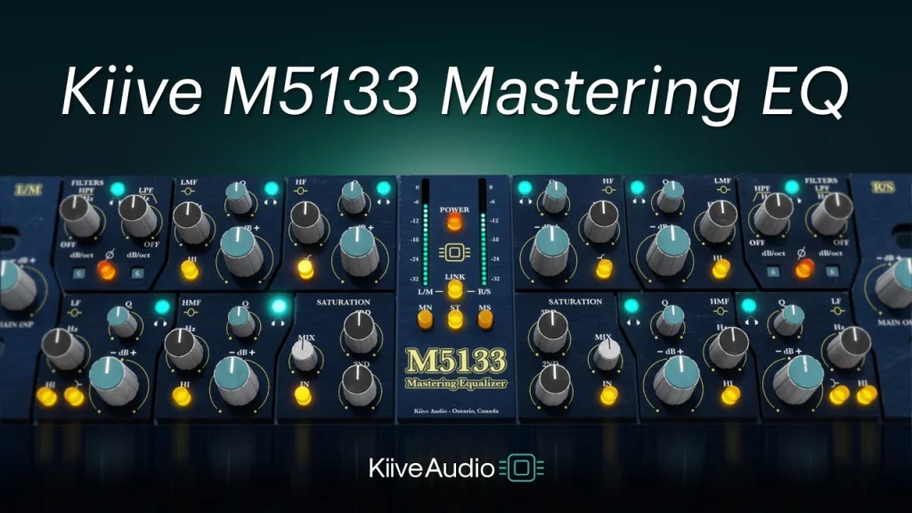 [母带处理均衡器插件]Kiive Audio M5133 v1.1.0 [WiN, MacOSX]-vst音频站