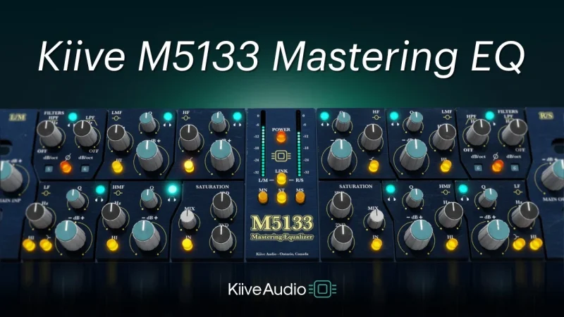 [母带处理均衡器插件]Kiive Audio M5133 v1.1.0 [WiN, MacOSX]-vst音频站