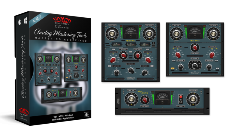 [模拟母带混音工具] Nomad Factory Analog Mastering Tools v2.1.1 Incl Patched and Keygen-R2R [WiN]-vst音频站
