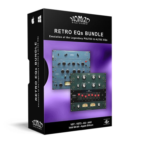[50 年代传奇的无源模拟均衡器系列] Nomad Factory Retro EQs Bundle v2.3.1 Incl Patched and Keygen-R2R [WiN]-vst音频站