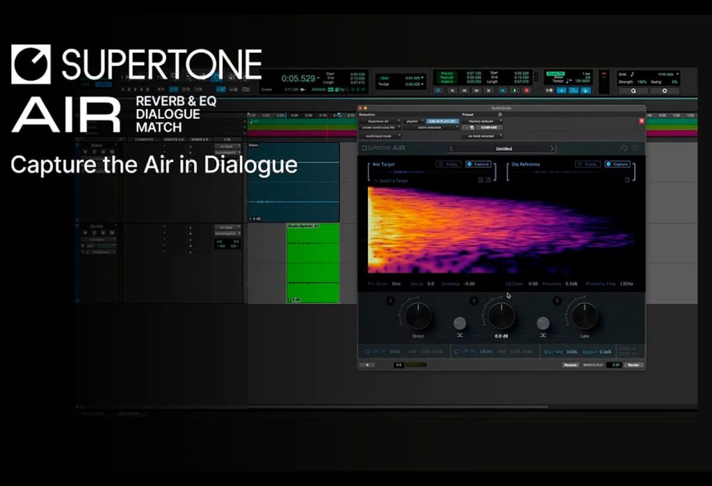 [混响和EQ对话匹配插件] Supertone Air v1.0.1 U2B/ARM [MacOSX]-vst音频站