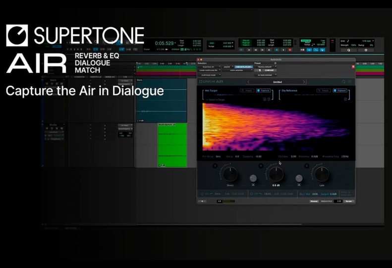 [混响和EQ对话匹配插件] Supertone Air v1.0.1 U2B/ARM [MacOSX]-vst音频站