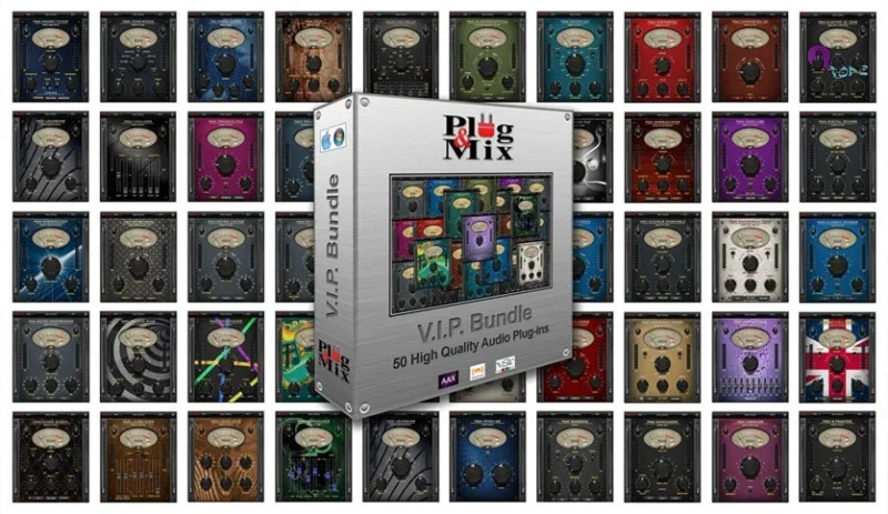 [50款精简音频插件套装] Plug and Mix VIP Bundle V4 v4.1.0 Incl Patched and Keygen-R2R [WIN]-vst音频站