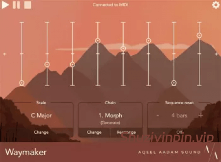 [MIDI音序器模块组合链插件]Aqeel Aadam Sound Waymaker v1.0.4 [WiN]-vst音频站