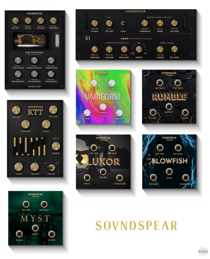 [Soundspear 系列插件合集] Soundspear Plugins Bundle 2025.8 [WiN, MacOSX]-vst音频站