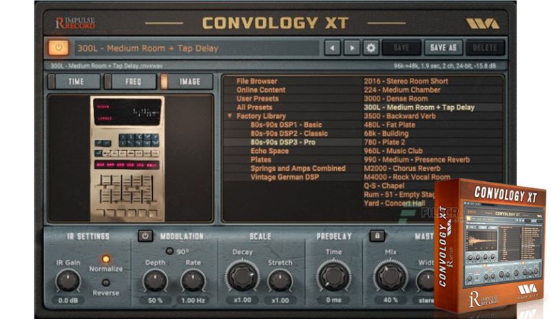 [世界级卷积混响+完整库] Wave Arts Impulse Record Convology XT Binaries Update Only v1.34 [WiN, MacOSX]-vst音频站