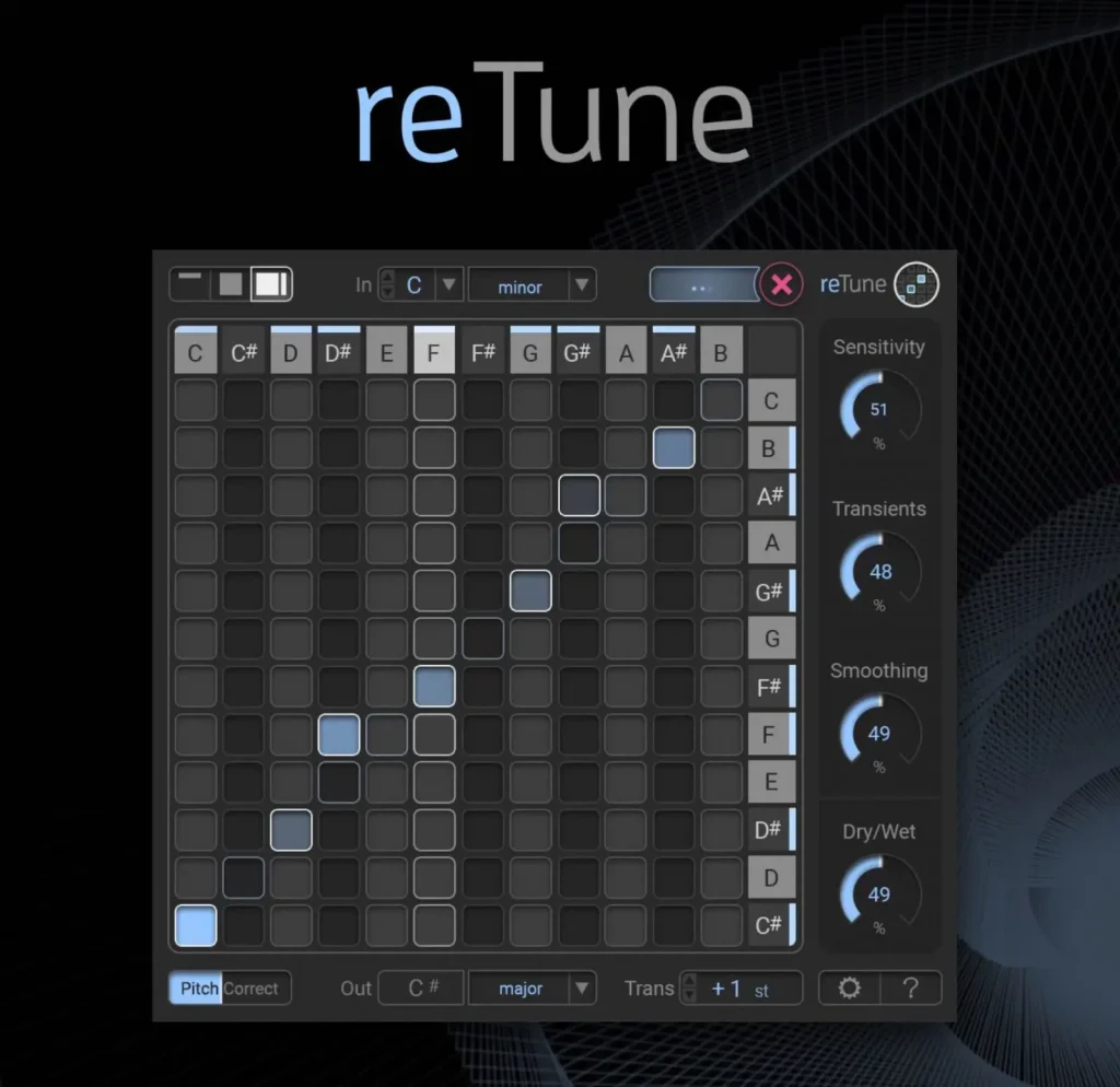 [实时自动音高校正工具] zPlane reTune v1.3.5 [WiN, MacOSX]-vst音频站