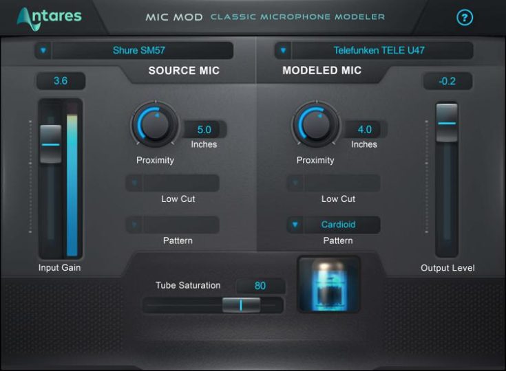[麦克风建模工具]Antares Mic Mod v4.3.0 \ v4.4.0 [WiN, MacOSX]-vst音频站