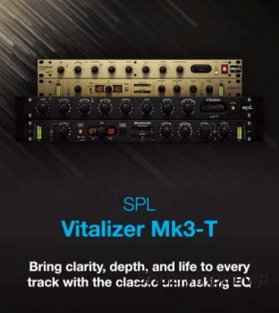 [终极模拟均衡器] Plugin Alliance SPL Vitalizer MK3-T 1.0.0-HCiSO [MacOSX]-vst音频站