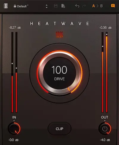 [单旋钮饱和度插件] Slate Digital Heatwave v1.0.6 ARM-GUISEPPE [MacOSX]-vst音频站