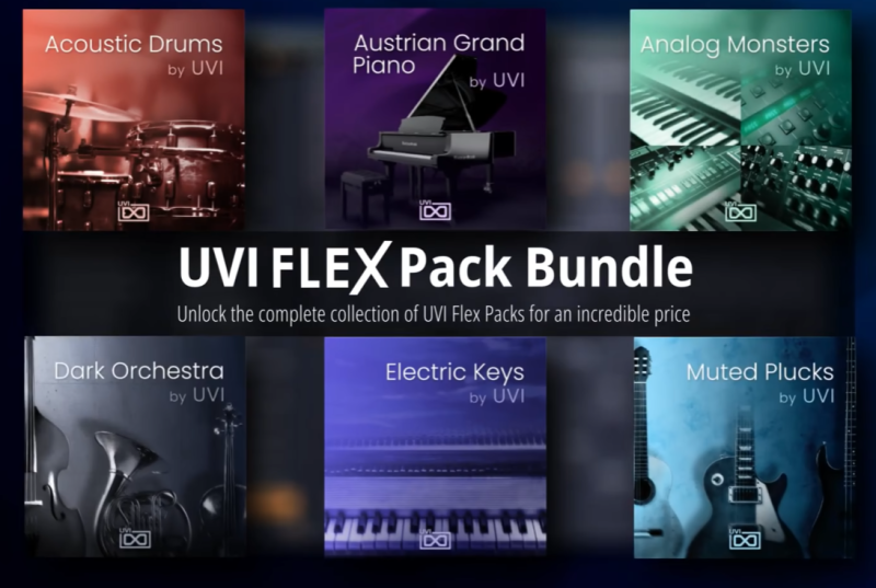 [6个全新FLEX预设扩展包]Image-Line FLEX Pack Bundle by UVI v2025.02 UNLOCKED [Synth Presets]-vst音频站