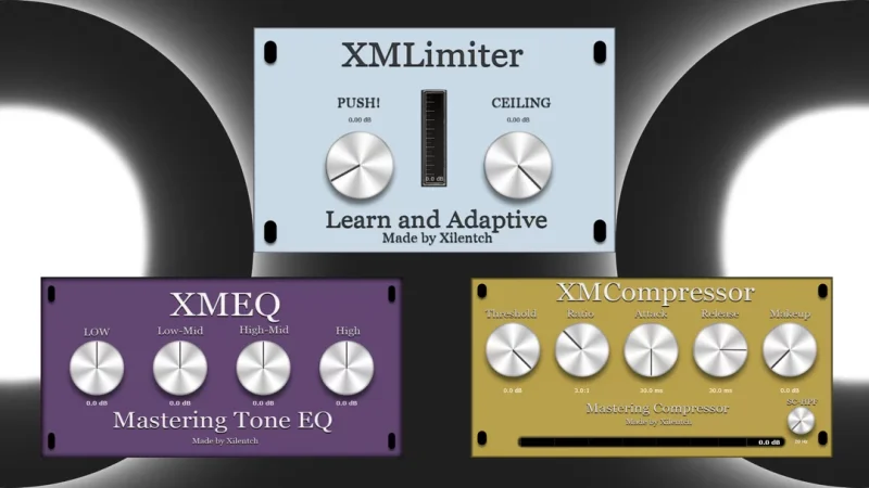 [ Xilench XM 系列母带处理套装]Xilentch XM Series Mastering Bundle [WiN, MacOSX]-vst音频站