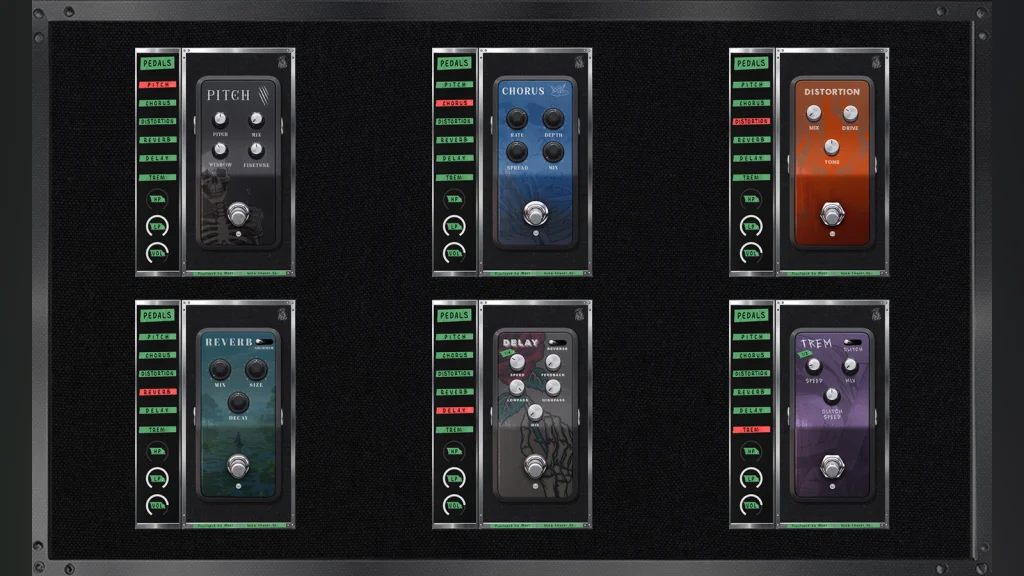 [六合一效果器插件]Mors Pedals (6-In-1 FX Plugin) v1.0.0-FANTASTiC [WiN, MacOSX]-vst音频站