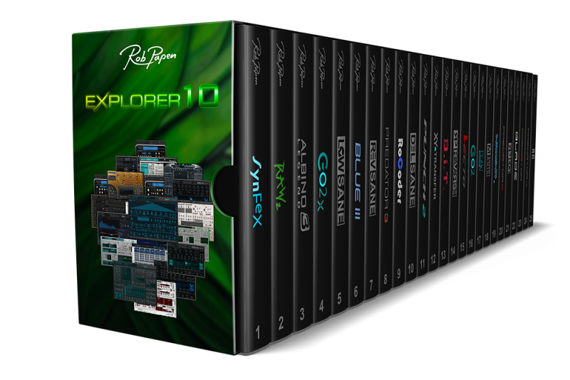 [34个灵感迸发的插件套装包] Rob Papen eXplorer 10 v1.0.4a Incl Cracked and Keygen-R2R [WiN]-vst音频站