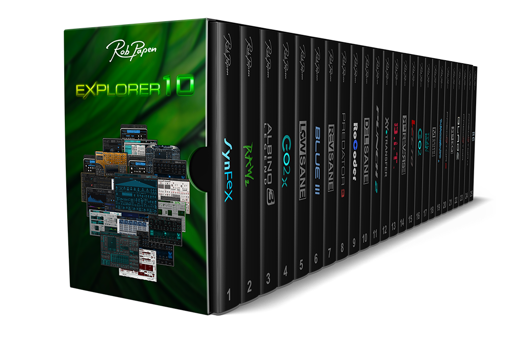 [34个灵感迸发的插件套装包] Rob Papen eXplorer 10 v1.0.4a Incl Cracked and Keygen-R2R [WiN]-vst音频站