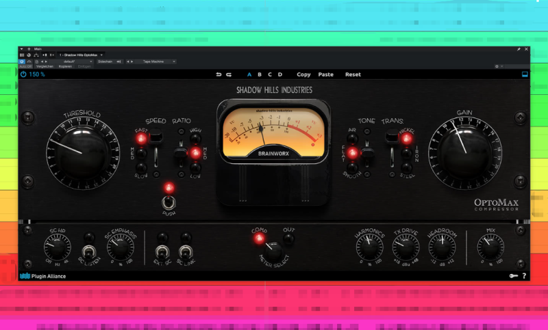[新一代光学压缩器] Plugin Alliance Shadow Hills OptoMax 1.0.0-HCiSO [MacOSX]-vst音频站