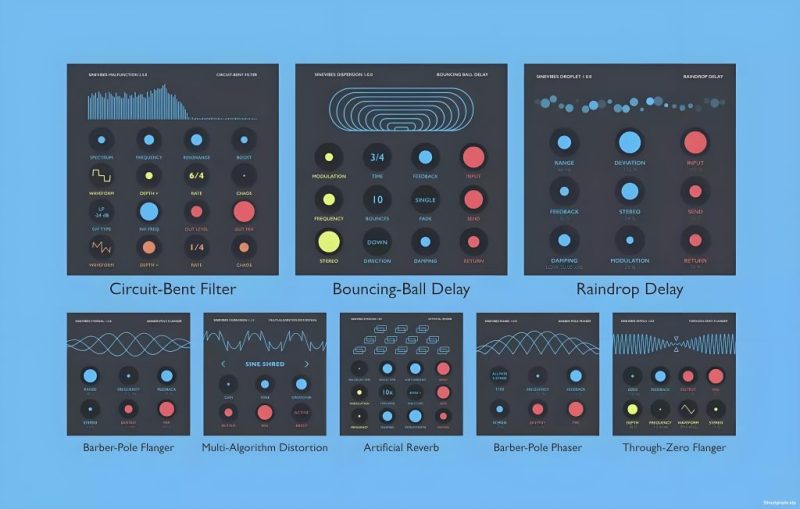 [17个创意混音效果器套装] Sinevibes Complete Effects Bundle 2025.9-TCD [WiN]-vst音频站