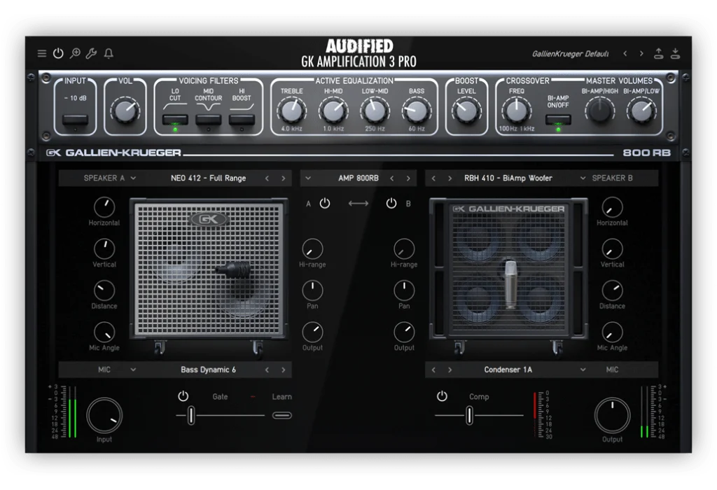 [怀旧复古放大器] Audified GK Amplification 3 Pro v3.1.6-R2R [WiN]-vst音频站