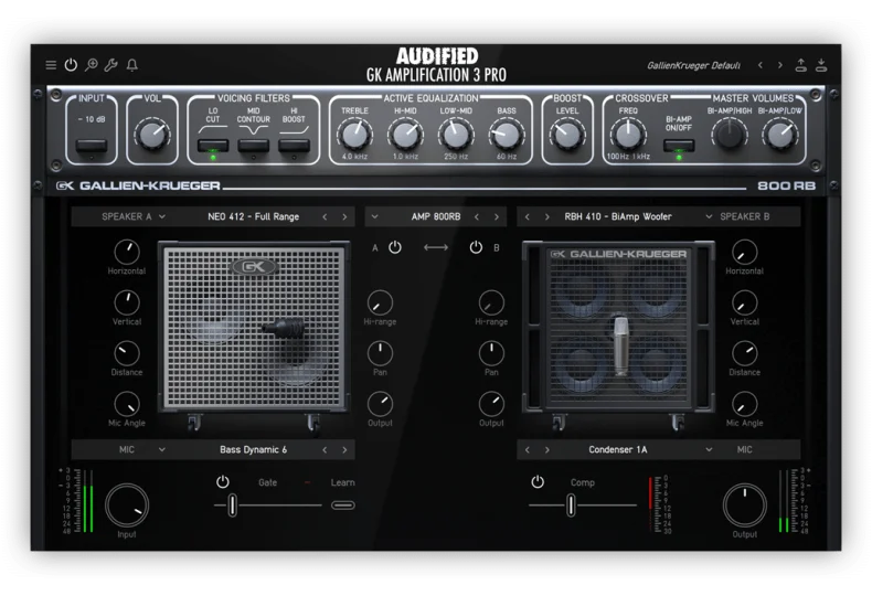 [怀旧复古放大器] Audified GK Amplification 3 Pro v3.1.6-R2R [WiN]-vst音频站