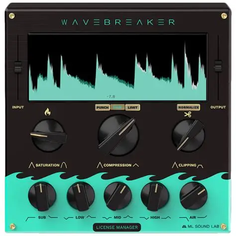 [8旋钮混音插件] ML Sound Lab Wavebreaker v1.6.5 [WiN]-vst音频站