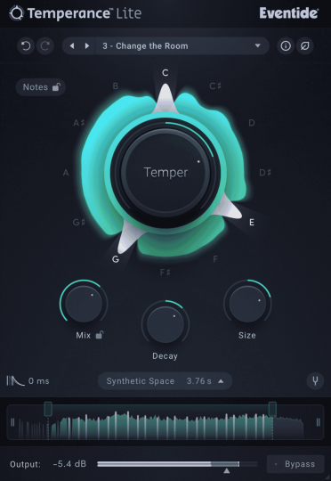 [世界上第一款音乐型混响] Eventide Temperance Lite v1.0.1-R2R [WiN]-vst音频站