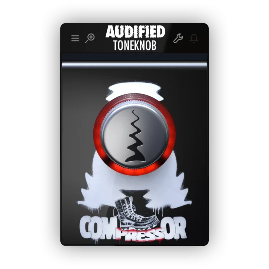 [简易录音室压缩器] Audified ToneKnob Compressor v1.0.1-R2R [WiN]-vst音频站