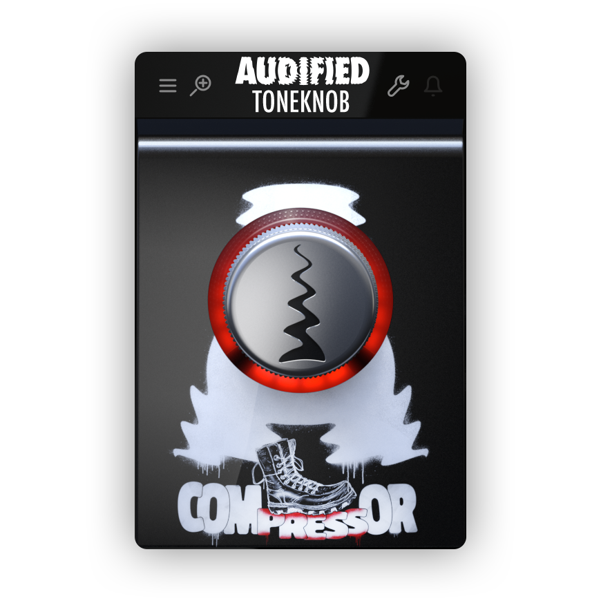 [简易录音室压缩器] Audified ToneKnob Compressor v1.0.1-R2R [WiN]-vst音频站