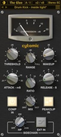[英国经典总线压缩器] Cytomic The Glue v1.8.1 Incl Patched and Keygen-R2R [WiN]-vst音频站