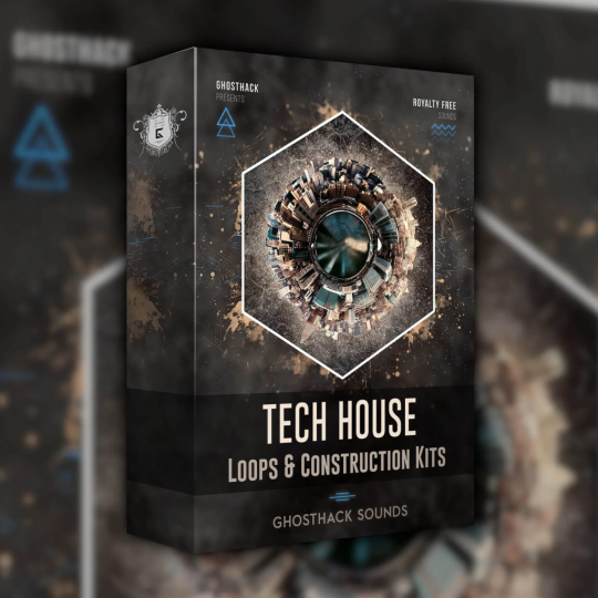 [科技浩室素材Serum预置Sylenth1预置]Ghosthack Tech House Loops and Construction Kits [WAV, MiDi]（1.2Gb）-vst音频站