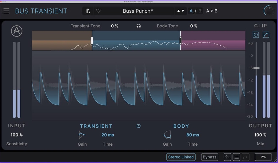 [瞬态整形器] Arturia Bus TRANSIENT v1.0.0 U2B MORiA [MacOSX]-vst音频站