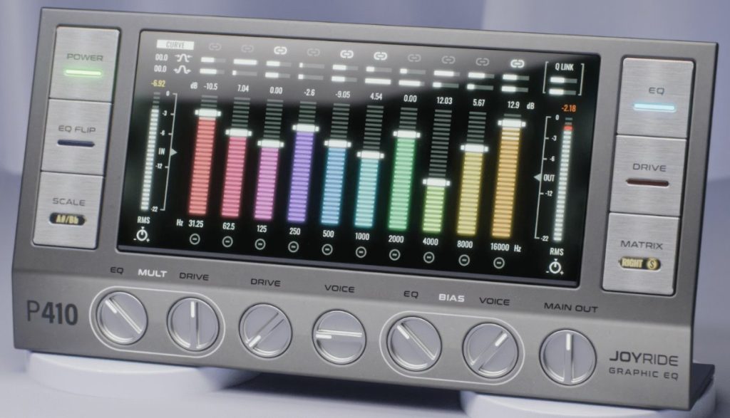 [10频段电感式图形均衡器] Pulsar Modular P410 Joyride v1.0.0 [WiN, MacOSX]-vst音频站