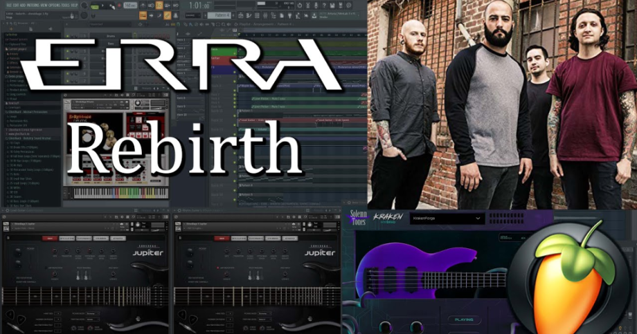 [FL工程模板]RE Music Erra Rebirth FLP / MIDI Files + HQ WAV-vst音频站