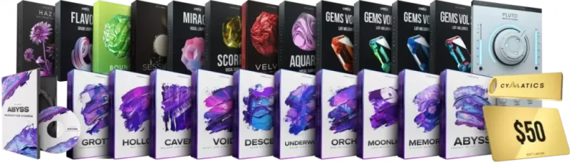 [嘻哈RnB素材]Cymatics ABYSS Launch Edition [WAV, MiDi]-vst音频站