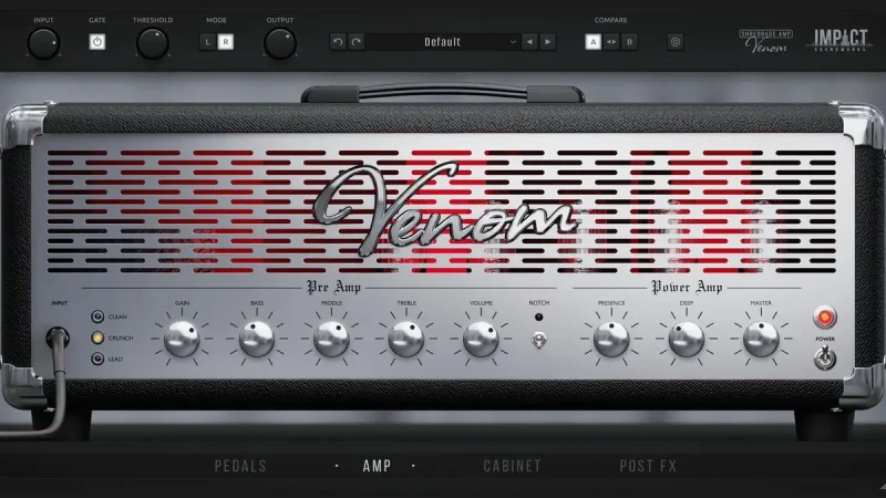 [Amp经典金属放大器] Impact Soundworks Shreddage Amp Venom v1.0.0 [WiN]-vst音频站