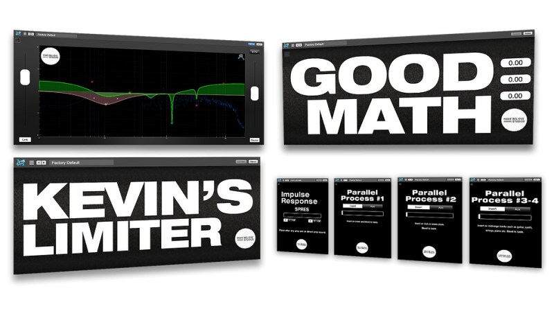 [Make Believe效果器插件包] Metric Halo Make Believe Bundle v4.0.89-R2R [WiN]-vst音频站