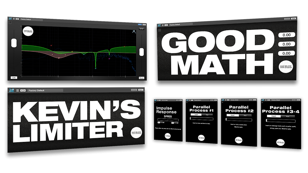 [Make Believe效果器插件包] Metric Halo Make Believe Bundle v4.0.89-R2R [WiN]-vst音频站