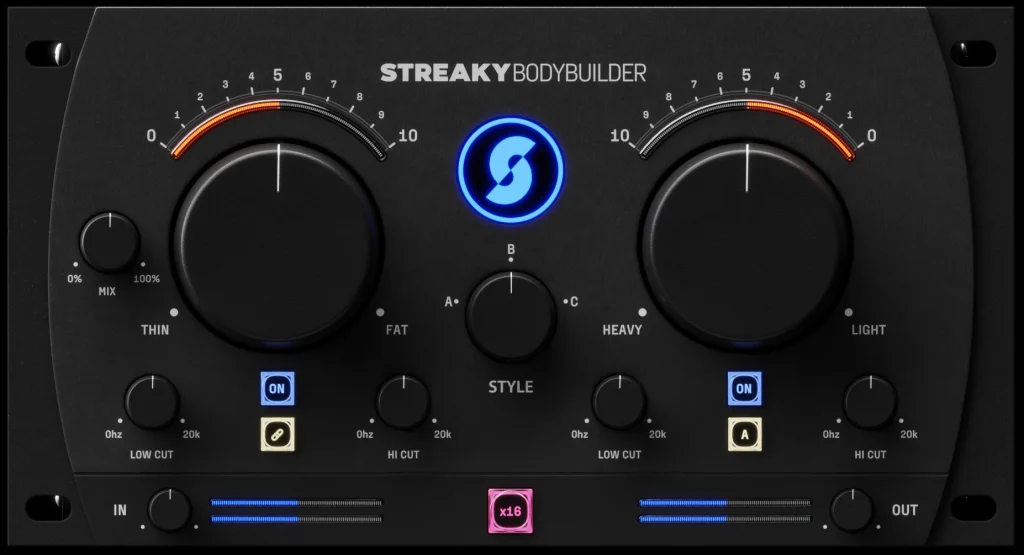 [空间氛围增强插件] Streaky Body Builder v1.0.53-MOCHA [WiN, MacOSX]-vst音频站