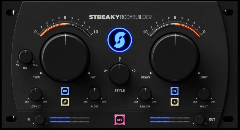 [空间氛围增强插件] Streaky Body Builder v1.0.53-MOCHA [WiN, MacOSX]-vst音频站